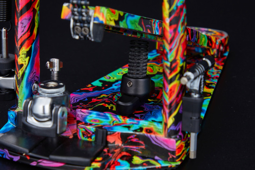 TAMA IRON COBRA HP900PMPR Power Glide Single Pedal, Psychedelic Rainbow фото 4
