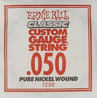 Ernie Ball 1250 струна для электро и акустических гитар. никель, калибр 050