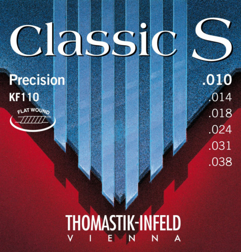THOMASTIK KF110 Classic S струны для классической гитары, сталь/медь,сталь,никель, 10-38