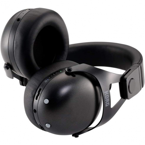 KORG NC-Q1 BK охватывающие Bluetooth-наушники с активным шумоподавлением, цвет черный фото 2