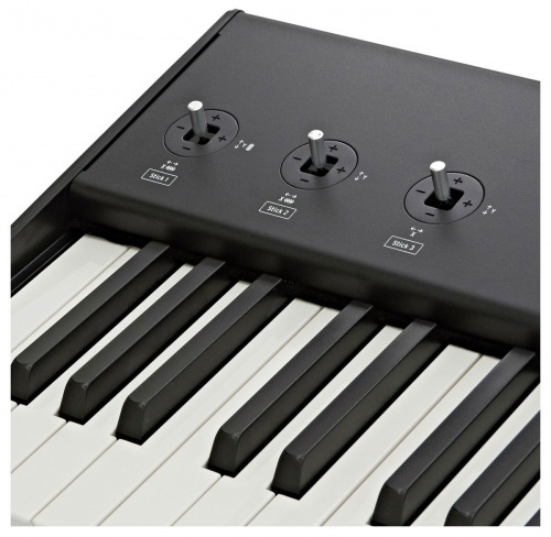 Studiologic SL88 Studio USB MIDI клавиатура, 88 клавиш с молоточковой механикой и послекасанием Fatar TP/100LR, 250 программ, TFT LCD дисплей 320х240  фото 6