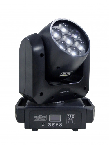 XLine Light LED WASH 0712 Z Световой прибор полного вращения. 7 RGBW светодиодов мощностью 12 Вт фото 3