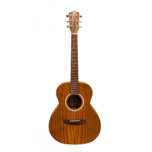 Bamboo GA-38 Koa акустическая гитара с чехлом, корпус коа, гриф - махгони/орех, цвет натуральный фото 2