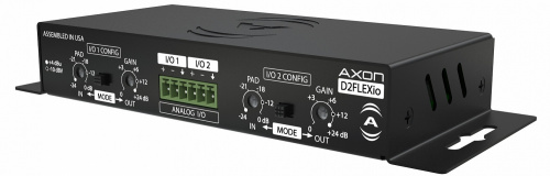 ATTERO TECH D2FLEXio 2-канальный аналоговый интерфейс ввода/вывода с гибкой конфигурацией фото 2