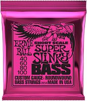 Ernie Ball 2854 комплект струн на короткомензурный бас 30,5", калибр 40 60 80 100