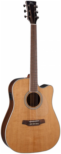 ADLER DCE100-SR Гитара электроакустическая шестиструнная фото 8