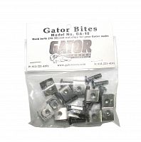 GATOR GA-10 комплект крепежа для рэковых кейсов: болт, гайка (упаковка 10 штук)