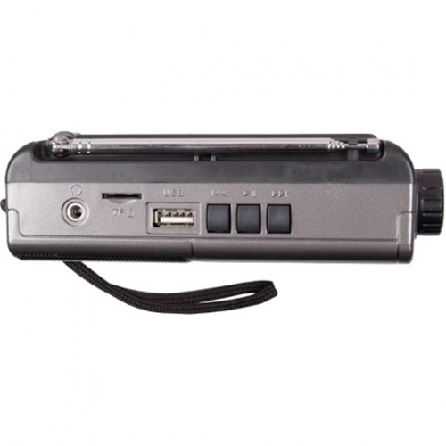 RITMIX RPR-151 ФМ радио восьмидиапазонное (ФМ: 64-108 МГц), СВ, КВ1-6, MP3 плеер c микро SD карт памяти или USB флэш памяти, встроенный аккумулятор (т фото 2
