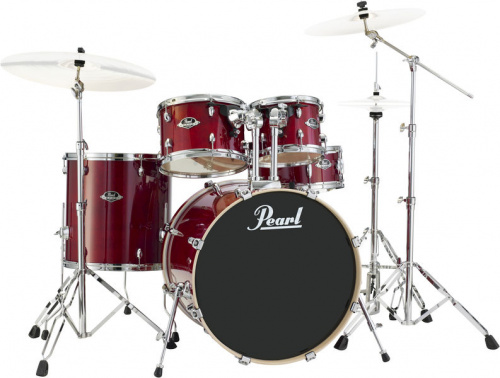 Pearl EXL725S/C246 ударная установка из 5-ти барабанов, цвет Natural Cherry, стойки в комплекте фото 2
