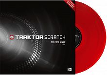 Native Instruments Traktor Scratch Pro Control Vinyl Red Mk2 Виниловый диск с таймкодом Mk2 для сист