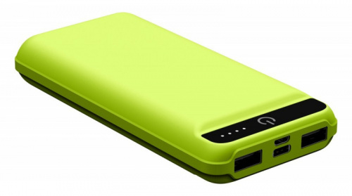 iconBIT FTB20000GT (green) Внешний аккумулятор (Power Bank) для зарядки мобильных устройств с функци