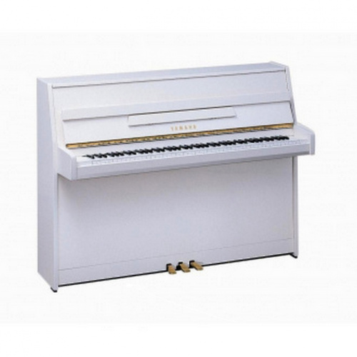 Yamaha JU109PWH-  Пианино 109см., цвет белый, полированное 88 клавиш, 3 педали