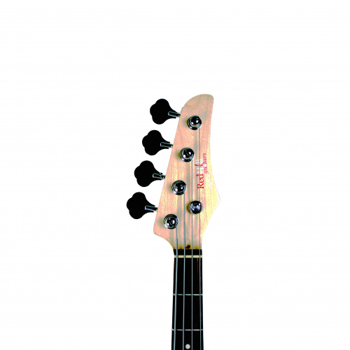 REDHILL JB200/RD бас-гитара 4-стр., J+J, 864 мм, цвет красный фото 3