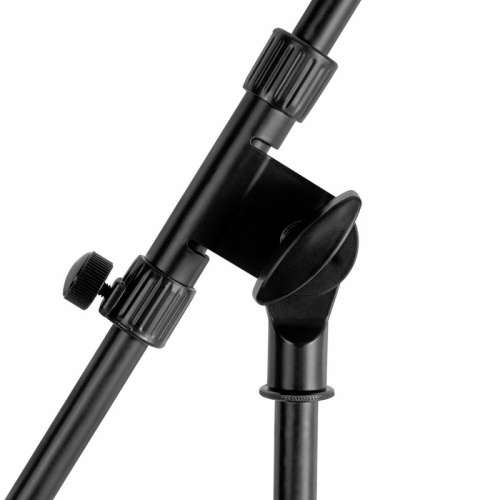 OnStage MS9417 микрофонная стойка укороченная, цвет черный, регулировка высоты: 432 724 мм фото 2