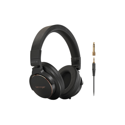 BEHRINGER BH470-BK стереогарнитура премиум-класса со съемным микрофоном, цв. черный