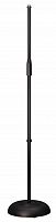Superlux MS110 Микрофонная стойка прямая с круглым основанием, высота 87-158 см, вес 3,7 кг