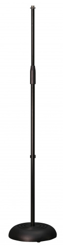 Superlux MS110 Микрофонная стойка прямая с круглым основанием, высота 87 - 158 см, вес 3,7 кг