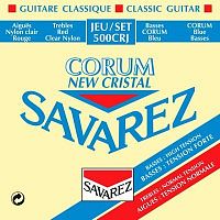 Savarez 500CRJ Corum New Cristal Red/Blue medium-high tension струны для кл. гитары нейлон