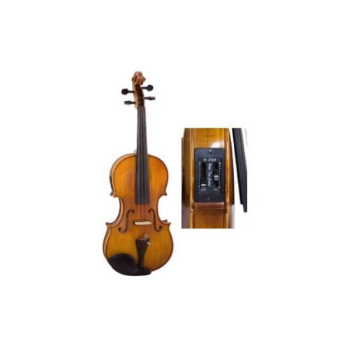 Krystof Edlinger YV-800Е 4 4 Электроскрипка с кейсом, смычком, канифолью, размер 4 4