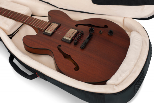 GATOR G-PG-335V - усиленный туровый чехол для гитар Gibson и Epiphone 335 серии, Flying V фото 5