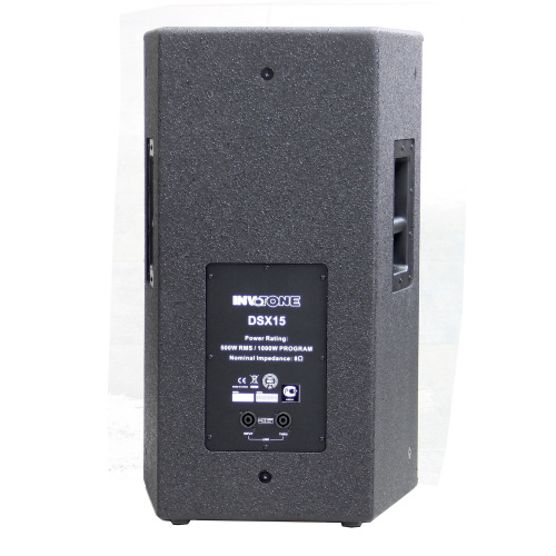 Invotone DSX15 пассивная 2х полос АС, 1000 Вт, 8 Ом, 130 дБ SPL(max), 15 +1 48Гц-20кГц при -6 дБ фото 2