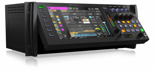 Behringer WING RACK цифровой микшер, рековый 48 каналов, 10" сенсорный экран, 8FX, 16MIX, 8MATRIX, 4MAIN, 3хAES50, USB 2.0 audio, слот для опциональны фото 2