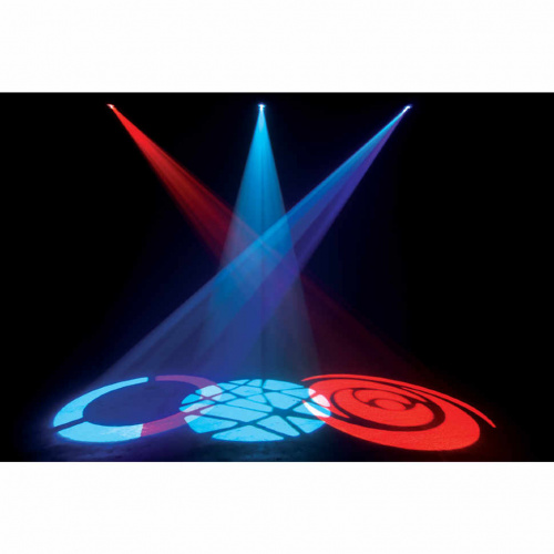 American DJ Comscan LED System комплект, состоит из 2-х компактных DMX-сканеров со светодиодным исто фото 2