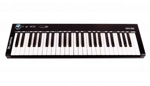 Axelvox KEY49j Black динамическая MIDI клавиатура USB, 49 клавиш, цвет черный фото 2
