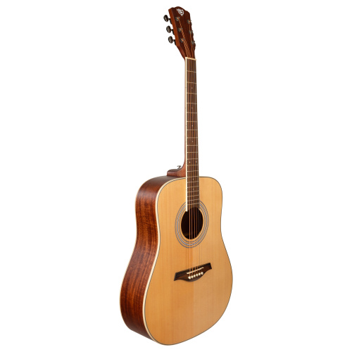ROCKDALE Aurora D6 Satin NAT акустическая гитара дредноут, цвет натуральный, сатиновое покрытие фото 2