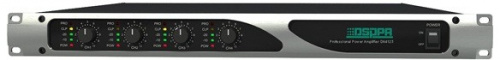 DSPPA DA-4125 4-канальный цифровой трансляционный усилитель мощности, 4х125Вт-70В/100В, Питание AC фото 2