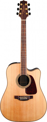 TAKAMINE G90 SERIES GD93CE электроакустическая гитара типа DREADNOUGHT, цвет натуральный.