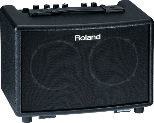 Roland AC-33 гитарный комбо. Комбо-усилитель для акустической гитары Acoustic Chorus. Имеет 2 входных канала: гитарный и линейный/микрофонный, а также фото 2