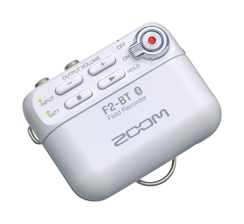 Zoom F2-BT/W полевой стереорекордер Bluetooth белый цвет фото 8