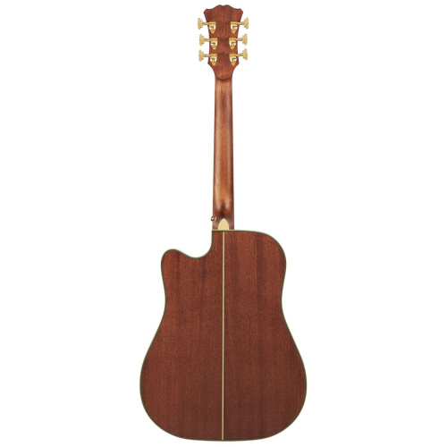 D'Angelico Excel Bowery Vintage Sunset электроакустическая гитара, дредноут, чехол, цвет санберст фото 3