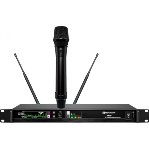 Relacart HR-32SMH DANTE одноканальный приемник HR-32S + ручной микрофон -передатчик H-32