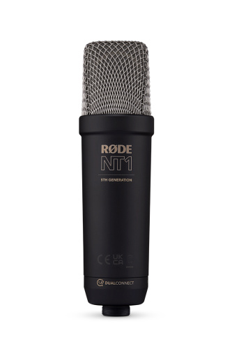 RODE NT1 5th Generation Black чёрный студийный микрофон с 1" конденсаторным капсюлем HF6, диаграмма направленности кардиоида, уровень собственного шум фото 8