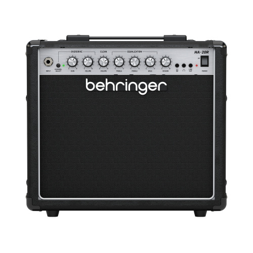 Behringer HA-20R двухканальный гитарный комбо, 20 Вт, EQ, динамик Bugera 8' фото 2