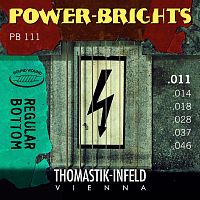 THOMASTIK PB111 струны серии Power-Brights для электрогитары, 11-46