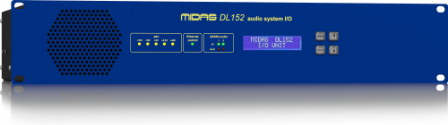 MIDAS DL152 блок 24 линейных входа XLR, 96кГц, 2 x AES50, 2U