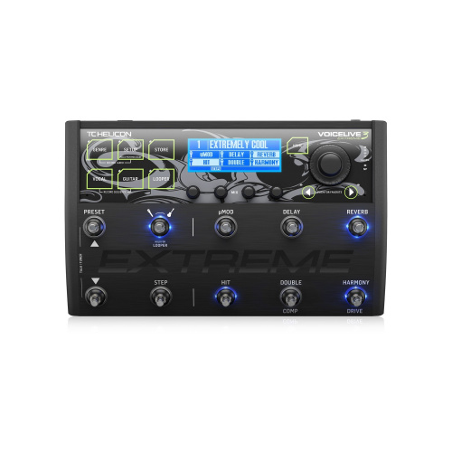 TC HELICON VOICELIVE 3 EXTREME напольный вокально-гитарный процессор фото 2
