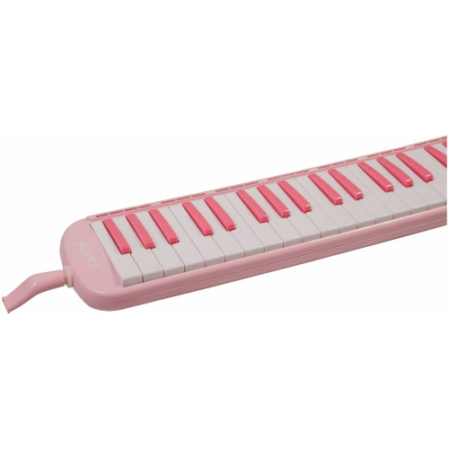 BEE BM-37SL PINK мелодика духовая клавишная 37 клавиш, цвет розовый, мягкий чехол фото 7