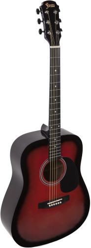 ARIA FIESTA FST-300 BK Гитара акустическая, верх: американская липа фото 5