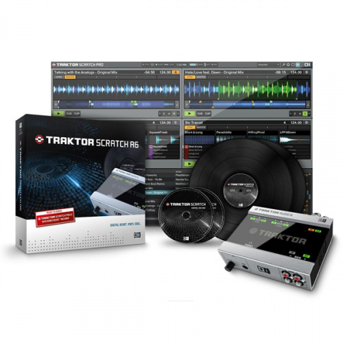 Native Instruments Traktor Scratch A6 Система DVS для DJ, включает в себя USB аудио интерфейс Trakto фото 2