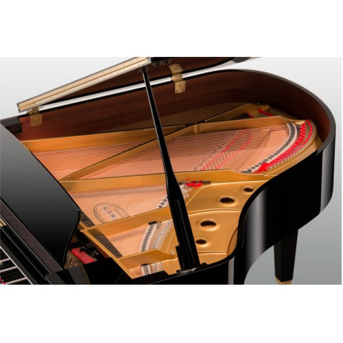 Kawai GL-10 M/PEP кабинетный рояль/Длина153см/черный полированный/покрытие клавиш акрил/фенол фото 2