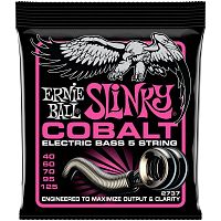 ERNIE BALL 2737 струны для 5-стр. бас-гитары Cobalt Bass Super Slinky (40-125)