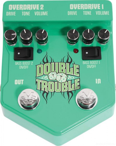 VISUAL SOUND V2DT V2 Double Trouble эффект гитарный двойной овердрайв