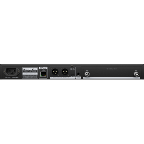 Relacart HR-32DMH DANTE 2-х канальный приемник HR-32D + два ручных микрофона-передатчика H-32 фото 3