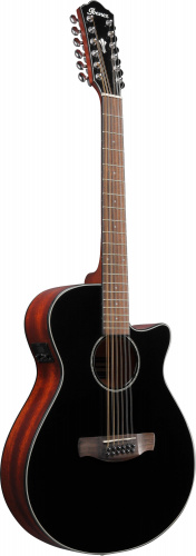 Ibanez AEG5012-BKH электроакустическая гитара фото 3