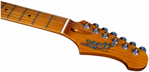 JET JS-400 SB электрогитара, Stratocaster, корпус липа, 22 лада, HSS, tremolo, цвет SB фото 9