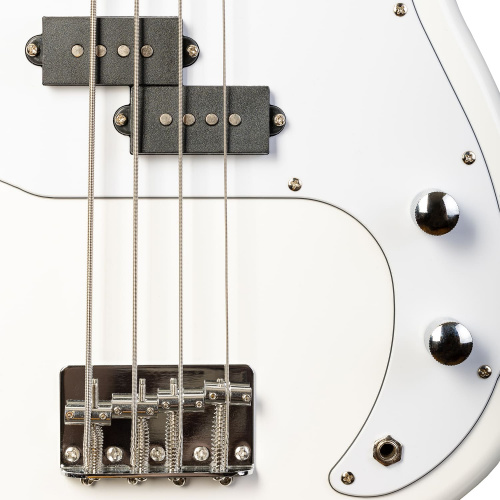 ROCKDALE Stars PB Bass White бас-гитара типа пресижн, цвет белый фото 4
